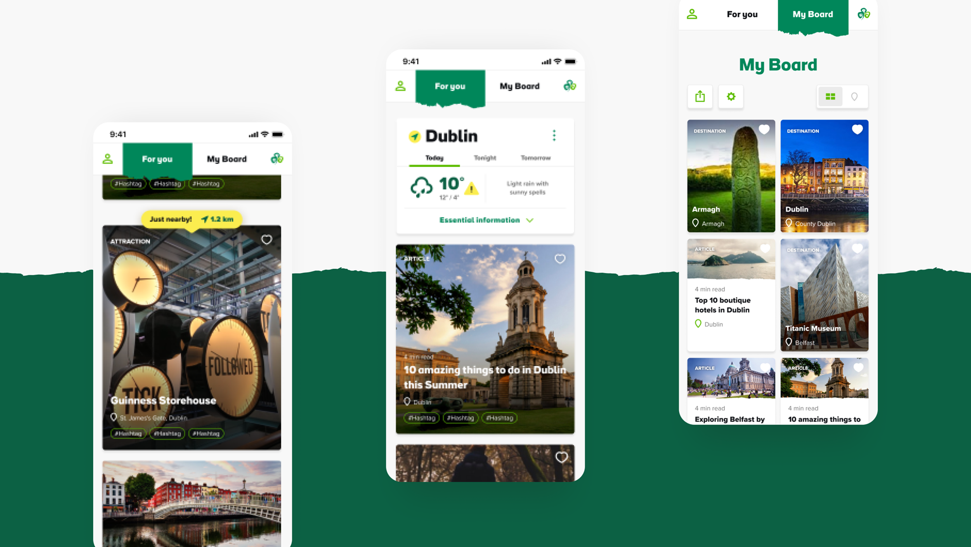 Tourism Ireland mobile app