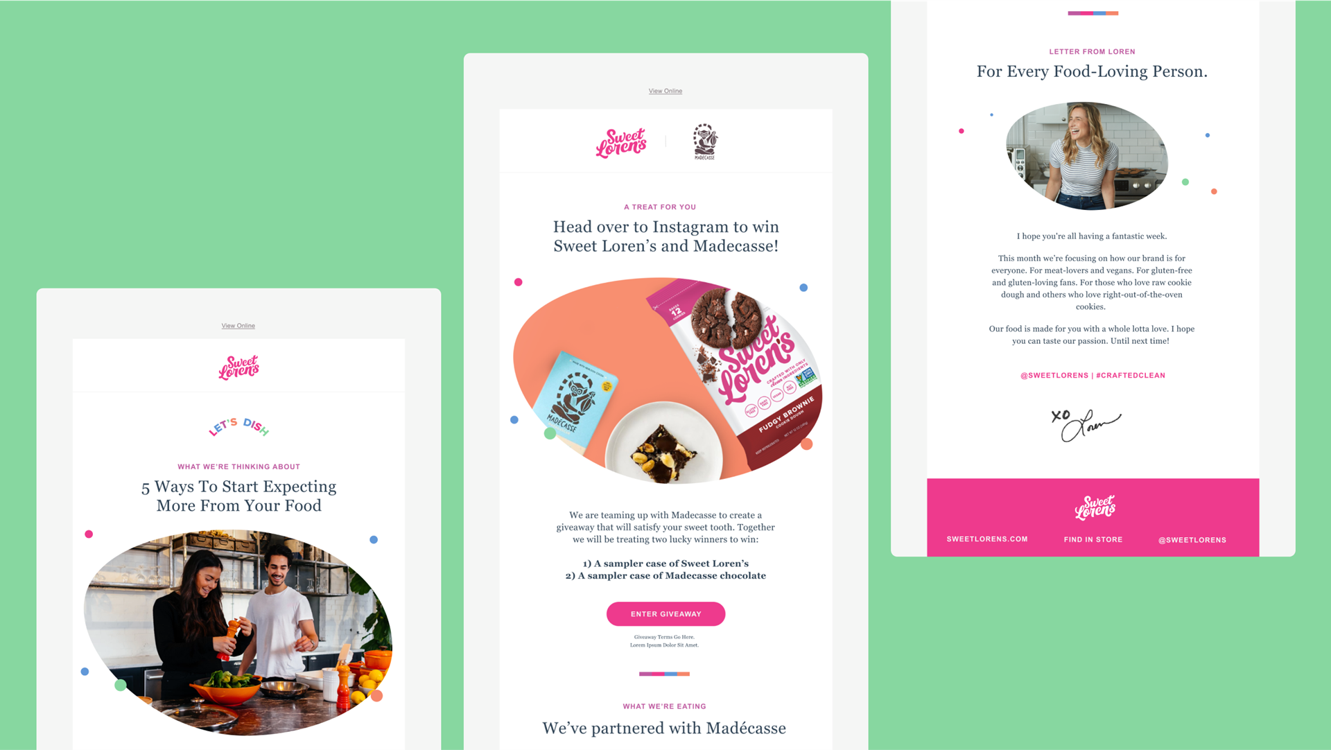 Sweet Loren's newsletter
