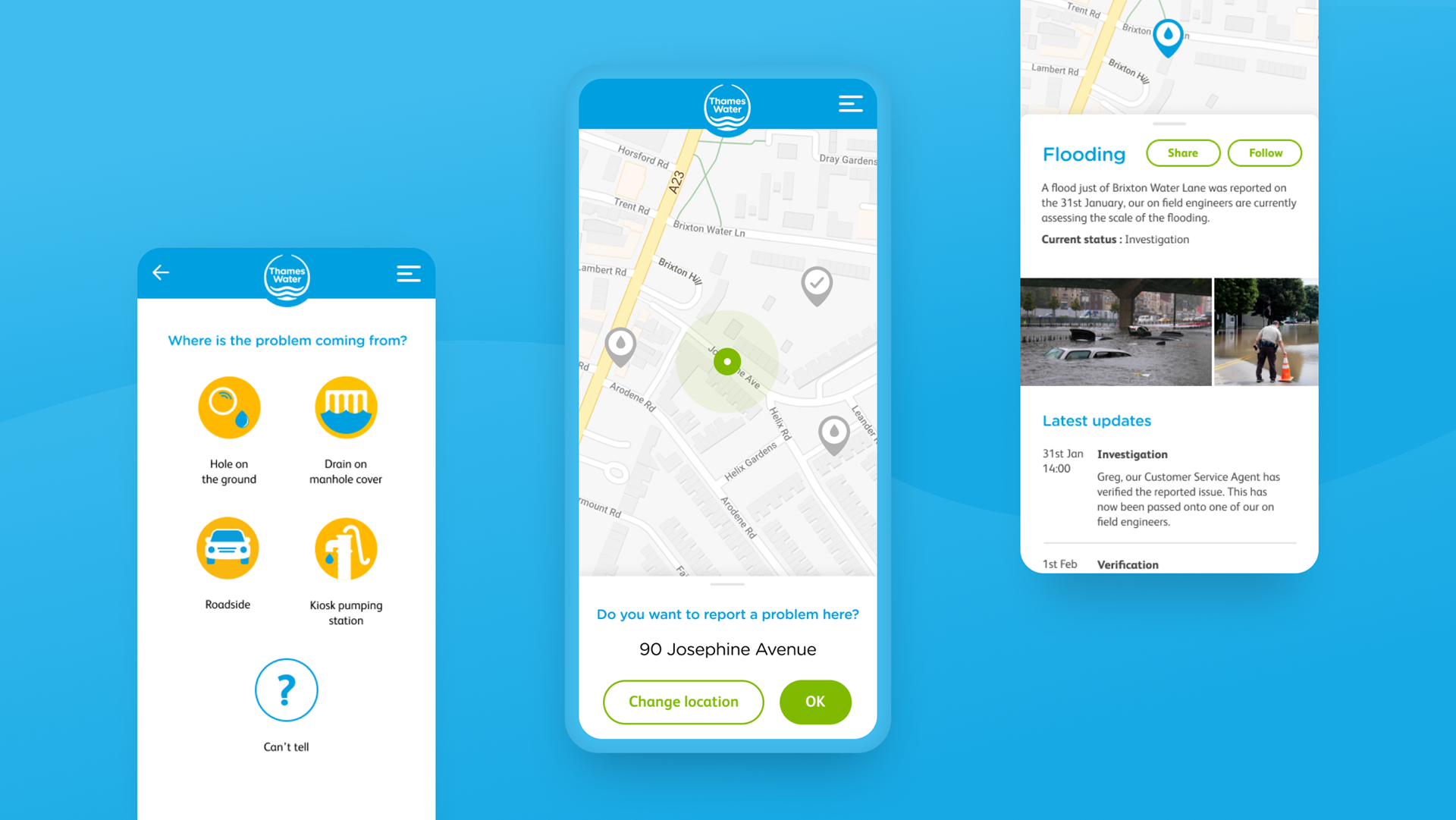Thames Water mobile app