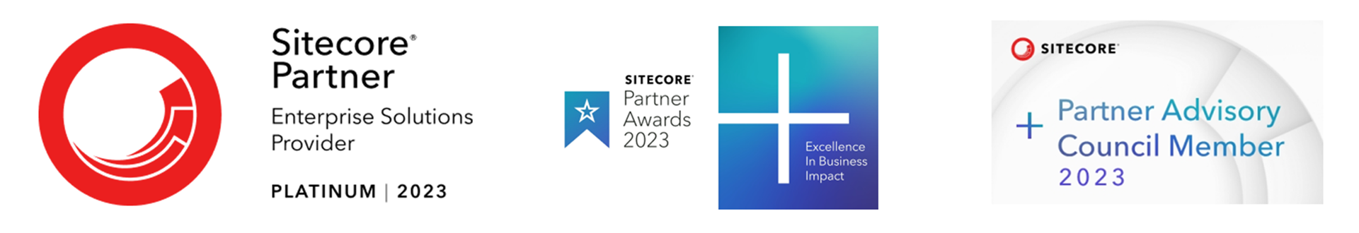 Sitecore Platinum Partner Logos