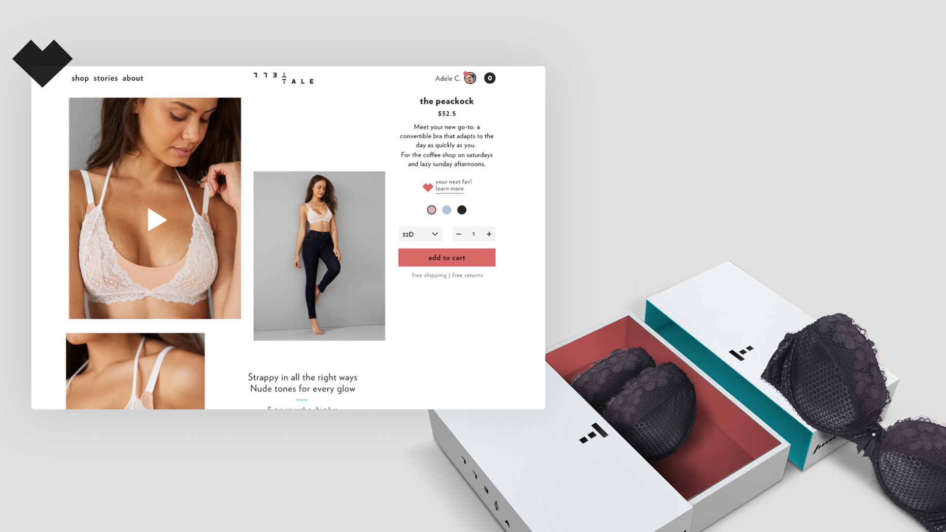 TellTale ecommerce website